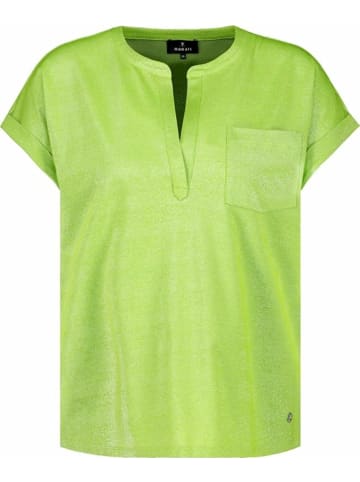 monari V-Kragen T-Shirt für Damen in uni