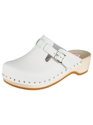 Berkemann Pantolette Riemen-Toeffler in weiss