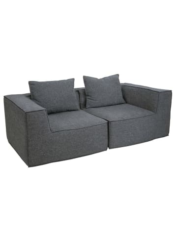 MCW 2er-Sofa O54, Dunkelgrau