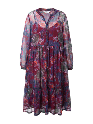 Studio Untold Kleid in dunkel kirschrot