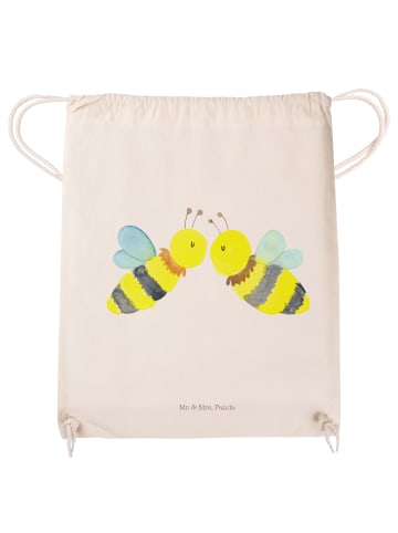 Mr. & Mrs. Panda wander rucksack Biene Liebe ohne Spruch in Creme