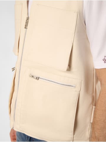 Finshley & Harding London Weste in sand - 0001