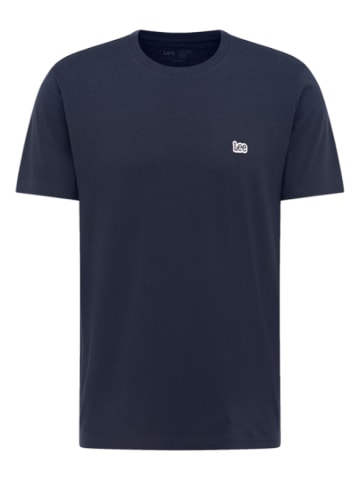 Lee T-Shirt Shortsleeve Patch Logo in Navy