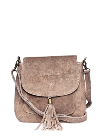 Anna Luchini Henkeltasche in Taupe