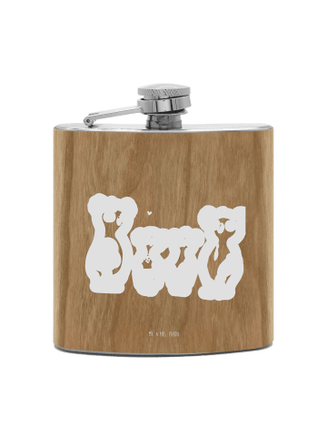 Mr. & Mrs. Panda Flachmann Aus Edelstahl Koala Familie zwei ohne... in Braun