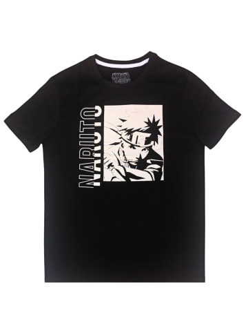 Naruto T-Shirt Naruto Sasuke in Schwarz