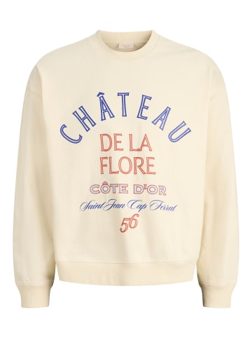Jack & Jones Sweatshirt in Antique White