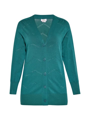 usha FESTIVAL Damen Cardigan in Flaschengrün