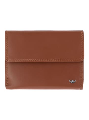 Golden Head Polo Geldbörse RFID Leder 12 cm cognac