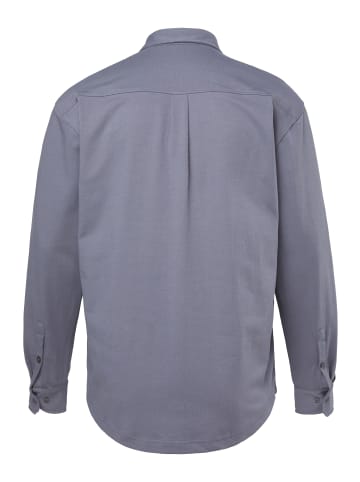 Men Plus Hemd in steinblau