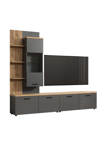 ebuy24 Antrazit 240 x 40 cm