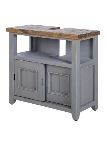 home24 Waschbeckenunterschrank Balignton in Grau