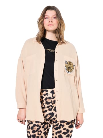 Studio Untold Hemdbluse in beige