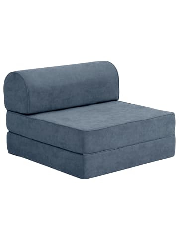 58 aufm Kessel FALTSESSEL Katusha Flachgewebe blau