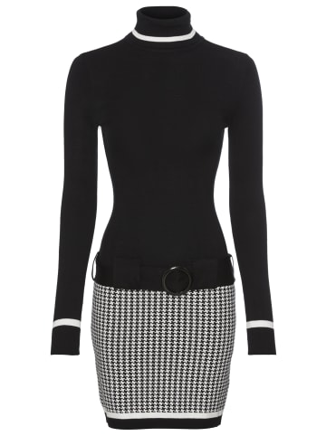 Laura Scott Strickkleid in schwarz