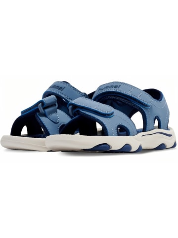 Hummel Kinder Sandale "Sandal Wave Jr" in Blau