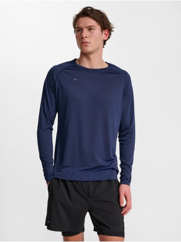 Newline T-Shirt Nwlbeat Ausführen. Herren in BLACK IRIS