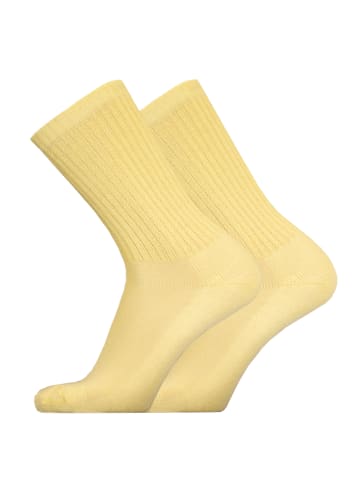 UphillSport Socken 'MERINO SPORT' 2er Pack in Yellow
