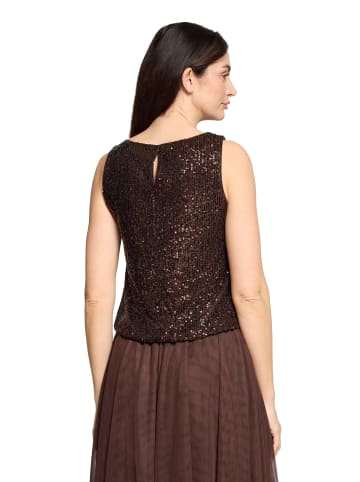 Vera Mont Bluse in schoko - 0002