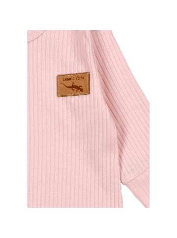 Lagarto Verde Strampler Eidechse in rosa/pink