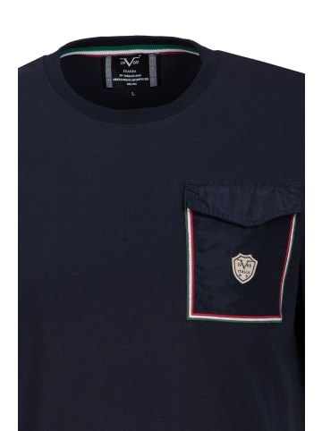 19V69 Italia by Versace Rundhalsshirt Lucius in blau