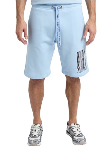 Carlo Colucci Sweatshorts De Pasquale in Blau