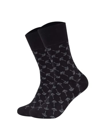 JOOP! Socken 2er Pack in Schwarz