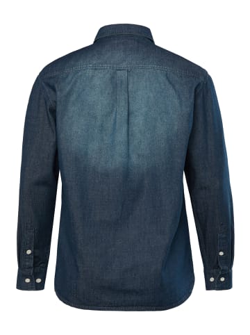 JP1880 Hemd in denimblau