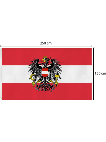 normani Fahne Länderflagge 150 cm x 250 cm in Österreich