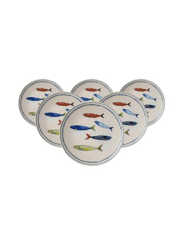Ritzenhoff & Breker 6er Set Dessertteller Maro ø 20,5 cm in bunt