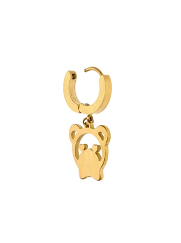 myMo Women Earrings in Gold White