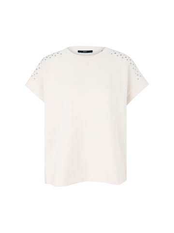 Zero  Sweatshirt mit Nieten in Patch CreamSilver