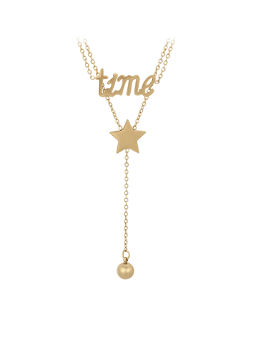 faina Women Necklace in Gold