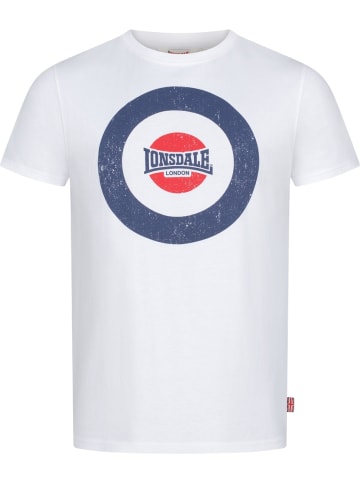 Lonsdale T-Shirt "Trevose" in Weiß