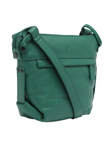 VLD VOi Leather Design 4season Umhängetasche Leder 22 cm in verde