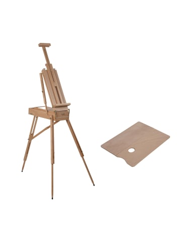 Staffelei in Natur - (B)70 x (H)180 x (T)93 cm