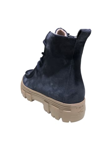 Paul Green Schnürstiefeletten in Blau