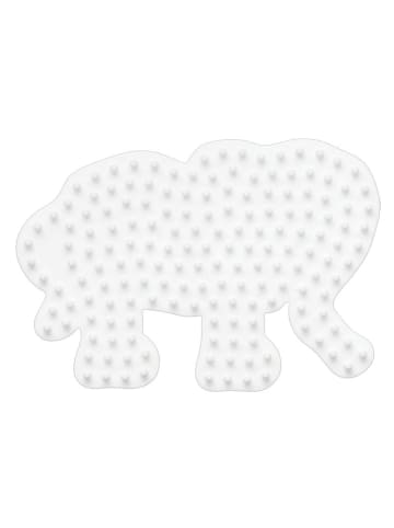 Hama Midi-Stiftplatte kl. Elefant, weiß - ab 5 Jahren