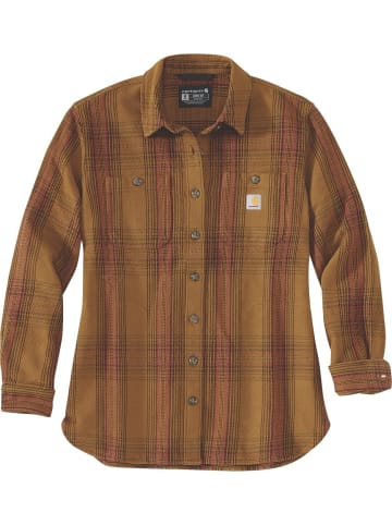 CARHARTT  Shirt "Twill L/S 105991" in Braun