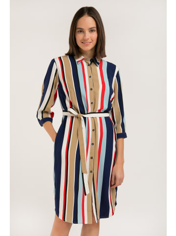 Finn Flare Freizeitkleid Streifen in cosmic blue