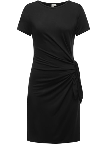 ragwear Shirtkleid Knotta in Black