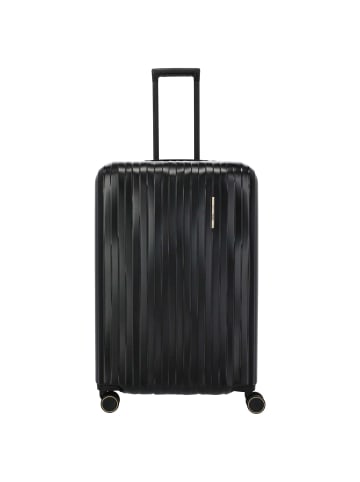 travelite BARBARA Novelty - 4-Rollen-Trolley L 75 cm (schwarz) in schwarz