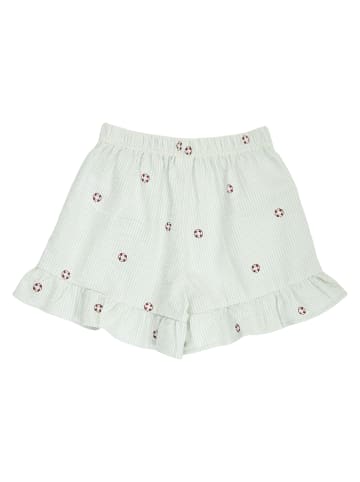 müsli Shorts in Tofu/ Ocean/ Mineral red