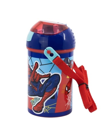 MARVEL Spider-Man Kinderflasche 450ml Wasserflasche für Schule & Freizeit