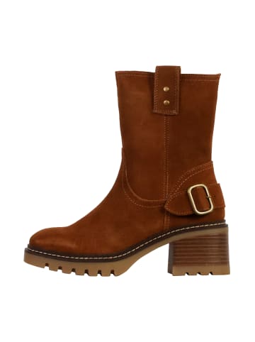 Divine Factory Alénoa-Lederstiefeletten Braun