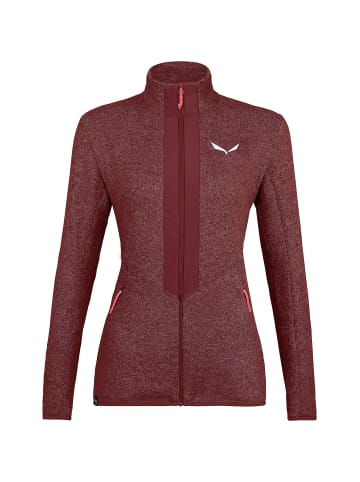 Salewa Fleecejacke Rocca 2 in Bordeaux