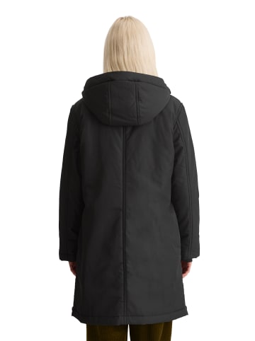 Marc O'Polo Wattierte Parkajacke fitted in Schwarz