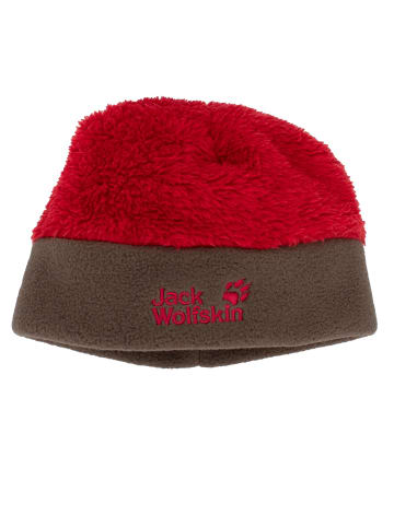 Jack Wolfskin Accessoires Highloft Cap Mütze Fleece in Rot