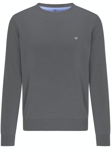 FYNCH-HATTON Pullover O-Neck in Grau