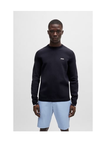 BOSS Jersey in Marine